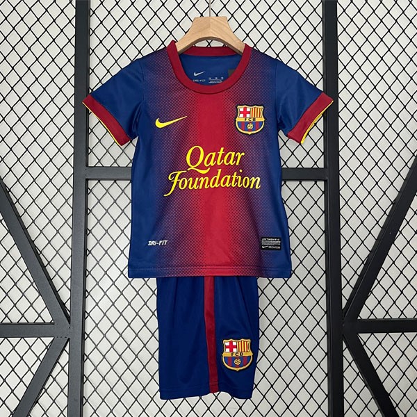 Camiseta Barcelona 1ª Retro Niño 2012 2013